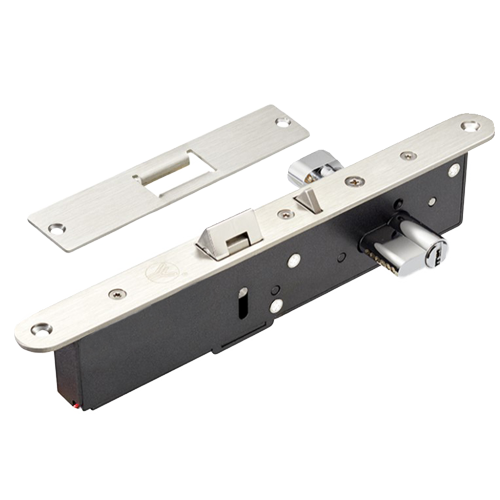 MARCA BLANCA YML-650B - Cerradura de seguridad electromecánica - Modo de apertura Fail Secure y Fail Safe - Fuerza de retención 500 kg | Sensor de puerta - Apertura bidireccional - Acero inoxidable SUS304 - Cilindro europeo incluido con llaves - imagen 1