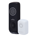 YOUKEY YOK-DB322 - Youkey Videotimbre Dual Cam Wi-Fi - Lente superior: 3 MP | 2.4 mm | 160º - Lente inferior: 2 MP | 2.4 mm | 101º - Sensor PIR | IR 5 m | Luz blanca 2 m - Detección humanos / paquetes - Wi-Fi 6 | 16~24V AC | IP65 - imagen 1