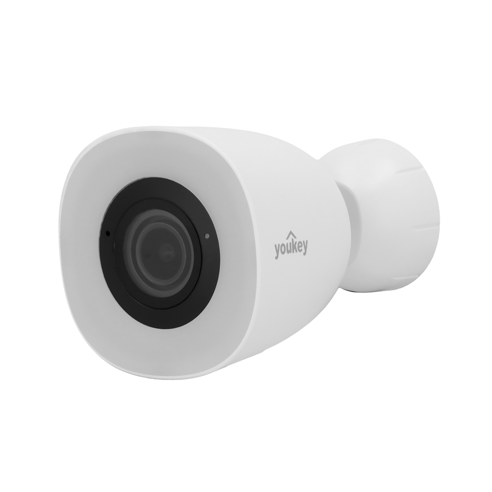 YOUKEY YOK-P320-PRO - Youkey Cámara Bullet - 8MP | 2.8 mm | Luz blanca 5 m - Detección de movimiento | Detección vehículo - Detección Cuerpo Humano - Detección de llanto - Wi-Fi | Mic | Altavoz | microSD - imagen 1
