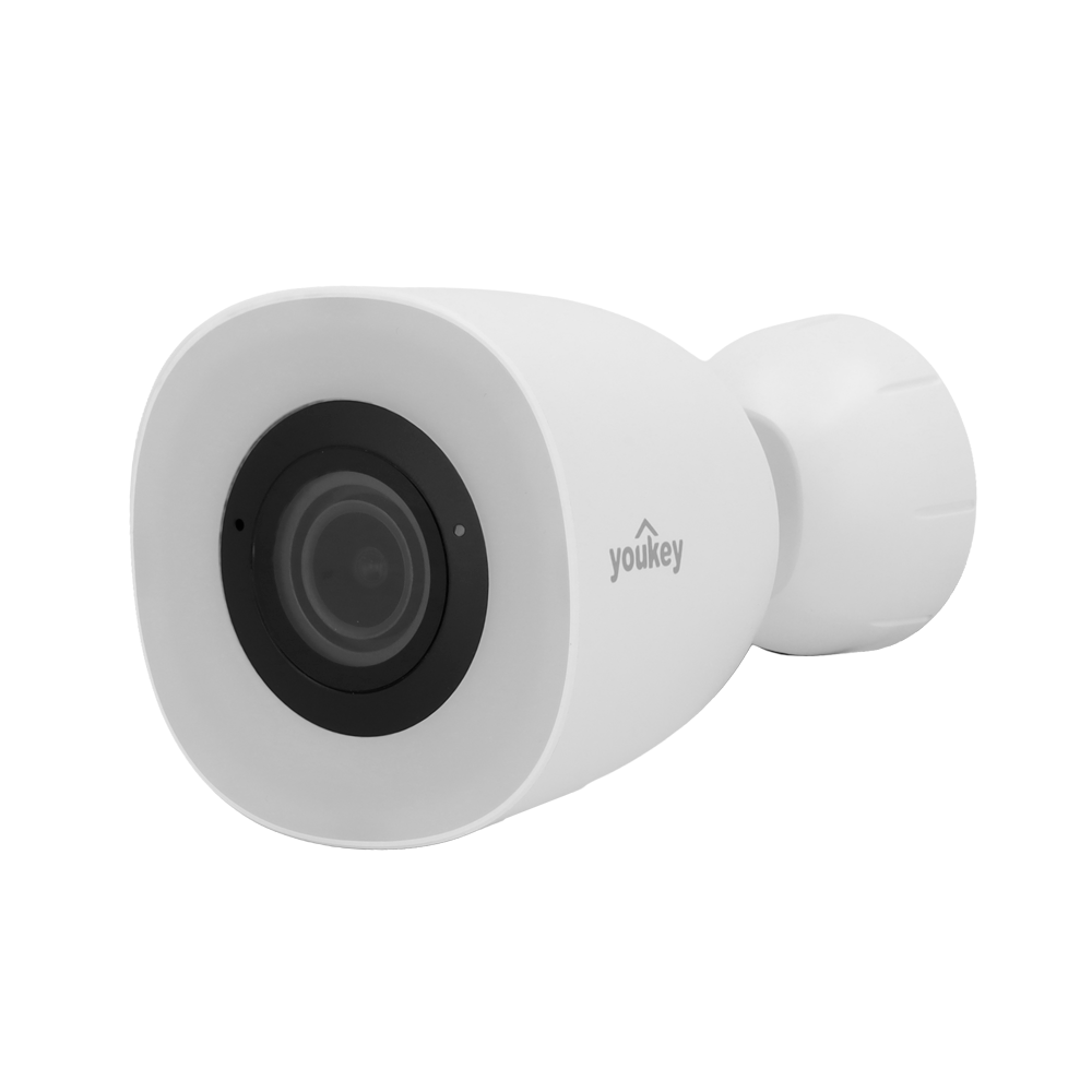 YOUKEY YOK-P320 - Youkey Cámara Bullet - 4 MP | 2.8 mm | Luz blanca 5 m - Detección de movimiento | Detección vehículo - Detección Cuerpo Humano - Detección de llanto - Wi-Fi | Mic | Altavoz | microSD - imagen 1