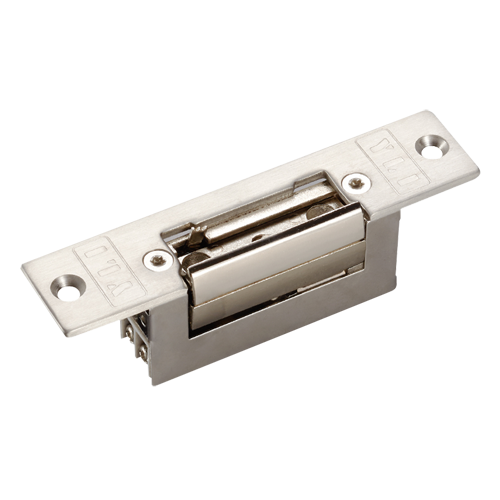 MARCA BLANCA YS-134NOS - Abrepuertas eléctrico - Instalación con gran corte del marco - Pestillo regulable - NO Fail Secure | Hasta 300 kg - Alimentación DC 12V - Paso libre