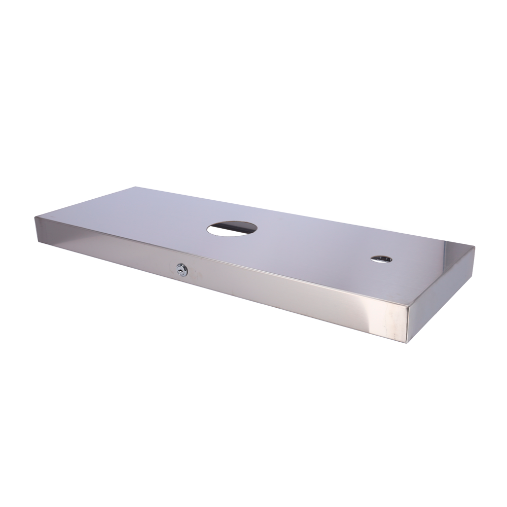 ZKTECO ZK-ACC-ITC-TS2000-1 - Cubierta superior para torno - Integración de soportes verticales - 1 agujero de instalación - Apta para torno ZK-TS2000-PRO - Fabricada en acero inoxidable SUS304 - Fácil instalación - imagen 1