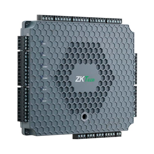 ZKTECO ZK-ATLAS-460 - Controladora de acceso PoE Multi-identificación - Huella, tarjeta, QR dinámico o PIN - TCP/IP | Conexión con controladora esclava - 4 lectores por Wiegand | 8 lectores por OSDP - Salida de relé para 4 puertas - Software ATLAS Embebid - imagen 1