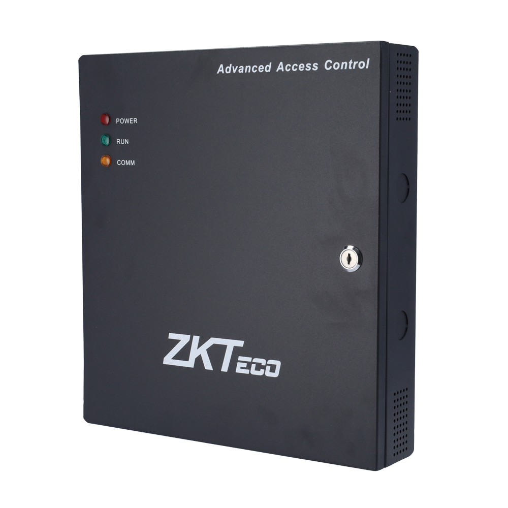 ZKTECO ZK-ATLASBOX-XL - Caja para controladora - Compatible con controladoras ATLAS Series - Tamper de apertura - Cierre con llave - Fuente de alimentación | Espacio para batería - Indicadores LED de estado - imagen 1