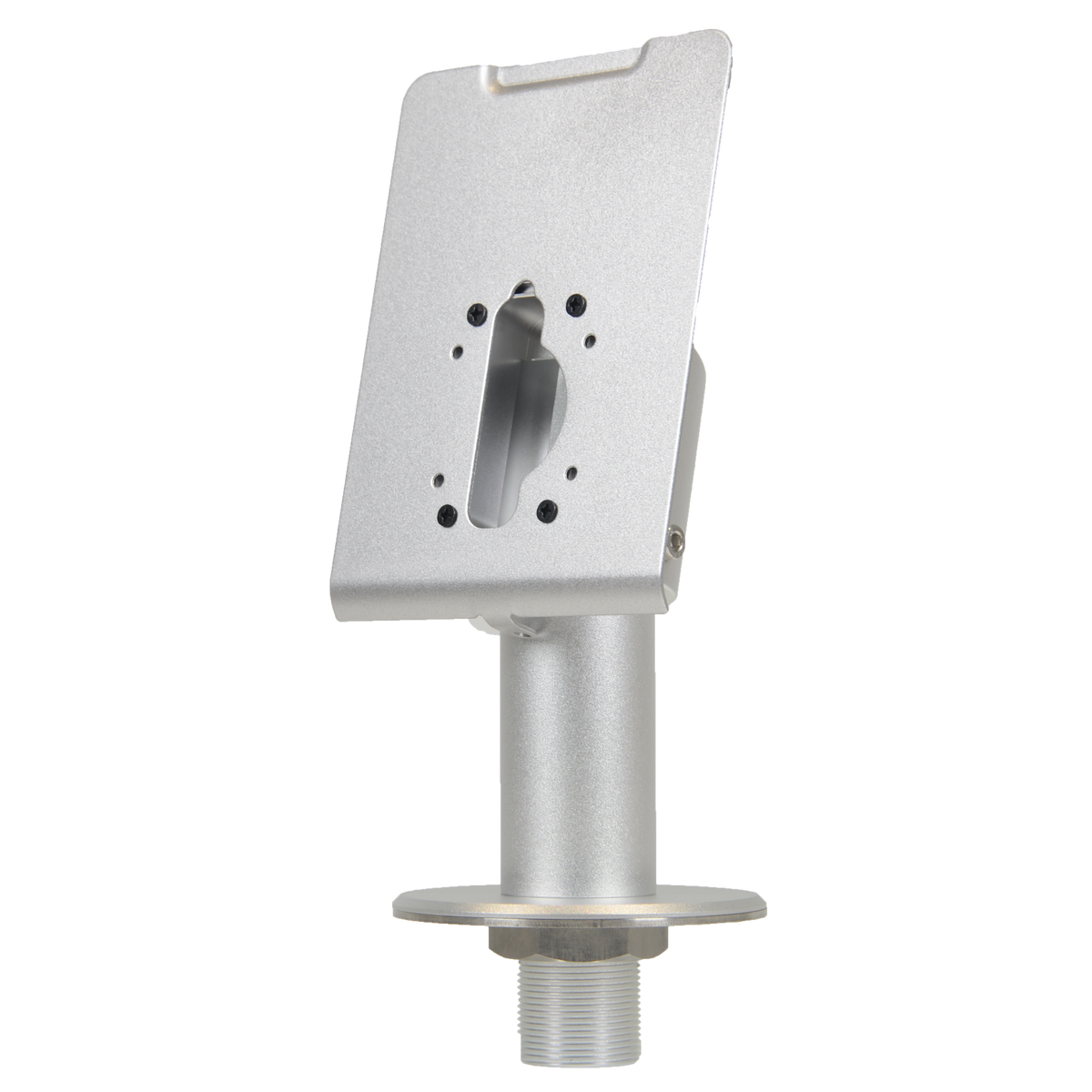ZKTECO ZK-BRACKET-PROFACE - Soporte vertical para tornos - Específico para dispositivos faciales - Compatible con ZK-PROFACE-X - Orificios de conexión - 152 mm (Al) x 50 mm (An) x 90 mm (Ø) - Fabricado en aleación de aluminio - imagen 1