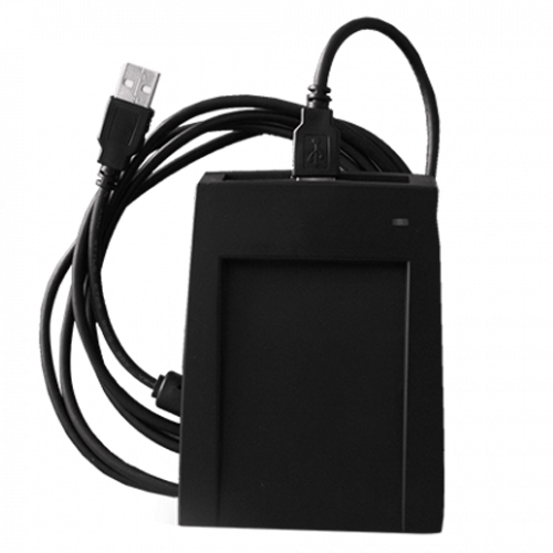 ZKTECO ZK-CARD-ENCODER - Codificador de tarjetas USB - Tarjetas MF 13.56 MHz - Comunicación USB - Lectura y escritura de tarjetas - Plug &amp; Play - Para módulo de hotel offline de ZKBioCV