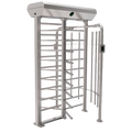 ZKTECO ZK-FHT2300-316 - Torno de acceso bidireccional - 9 brazos rotativos - Tiempos, alarmas y modos de apertura - Dimensiones de paso 580 mm | Fuerza regulable - Fabricado en acero anticorrosivo SUS316 - Compatible con sistemas de terceros