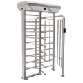 ZKTECO ZK-FHT2300 - Torno de acceso bidireccional - 9 brazos rotativos - Tiempos, alarmas y modos de apertura - Dimensiones de paso 580 mm | Fuerza regulable - Fabricado en acero inoxidable SUS304 - Compatible con sistemas de terceros