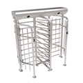 ZKTECO ZK-FHT2300D-316 - Torno de acceso bidireccional - 9 brazos rotativos dobles - Tiempos, alarmas y modos de apertura - Dimensiones de paso 580 mm | Fuerza regulable - Fabricado en acero anticorrosivo SUS316 - Compatible con sistemas de terceros - imagen 1