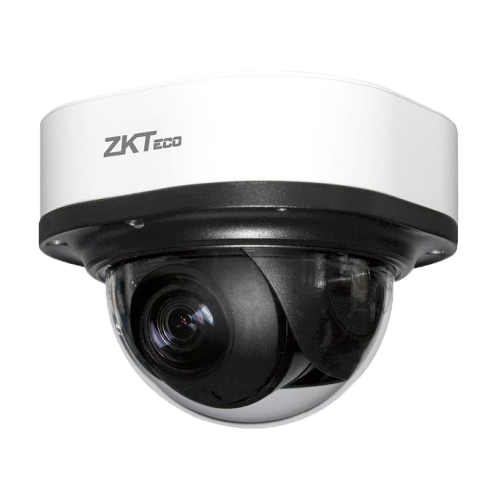 ZKTECO ZK-IPC-AI-DL-852Q28B-LP - Cámara IP domo 2 Mpx LPR - 1/2.8” Sony STARVIS CMOS - Función OCR (lectura de matrículas integrada) - Lente motorizada 3.35~10.05 mm - IR LEDs alcance 50 m | RS485 - Software LPR embebido | ZKBioCV
