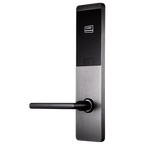 ZKTECO ZK-LH6500L - Cerradura de hotel offline - Apertura por tarjeta MF - Backset 62.5 mm | Apertura izquierda - Autónoma 4 x pilas AA - Bombín de emergencia - Gestión con software ZKBio CVSecurity - imagen 1