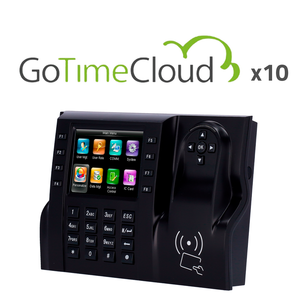 ZKTECO ZK-PACK-GTC10-ICLOCKS560