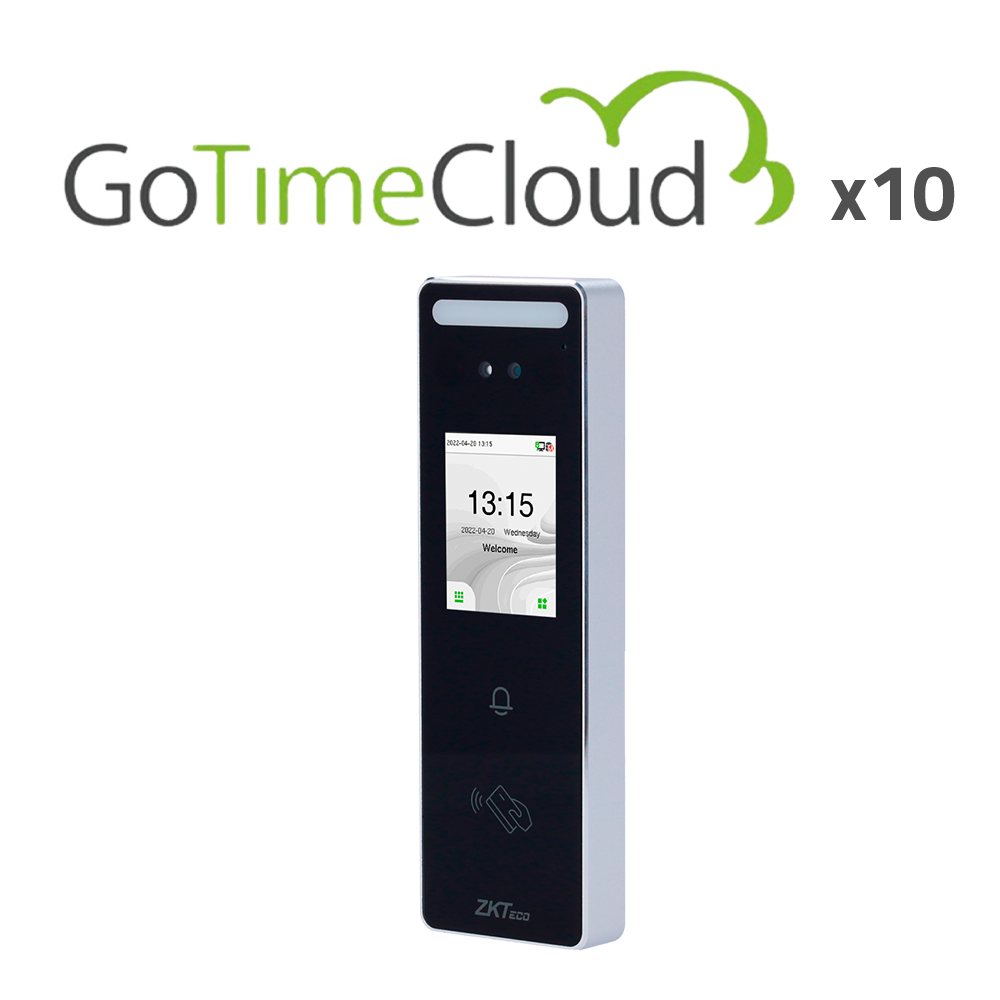 ZKTECO ZK-PACK-GTC10-SPEEDFACE-V3L-RF
