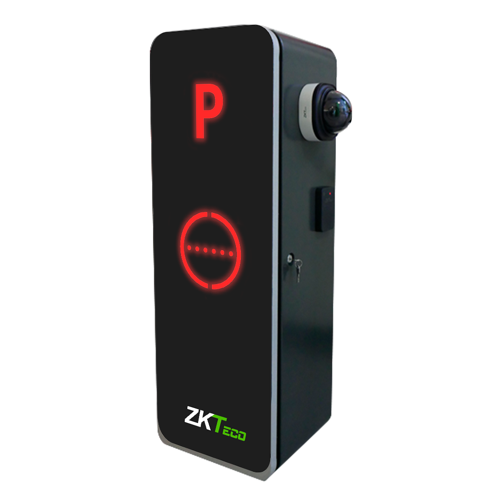 ZKTECO ZK-PB-BGM1000L-KIT - Kit de solución para parking - Incluye mueble, radar y cámara LPR - Brazo no incluido | Brazo recto (hasta 4.5 m) - Apertura a izquierdas | 3.000.000 ciclos - Indicadores LED | Modo de emergencia - Posibilidad de batería de res