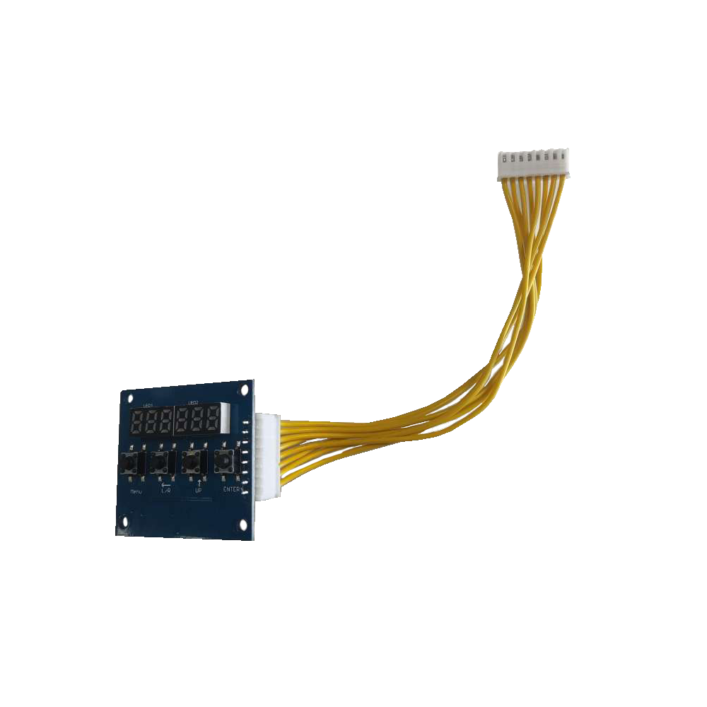 ZKTECO ZK-PROBG-DEBUGGING-BC - Placa de identificación de fallos - Uso específico con barreras de parking - Apta para ZK-PROBG3xxx - Identifica el tipo de fallo de funcionamiento - Fácil y rápida conexión
