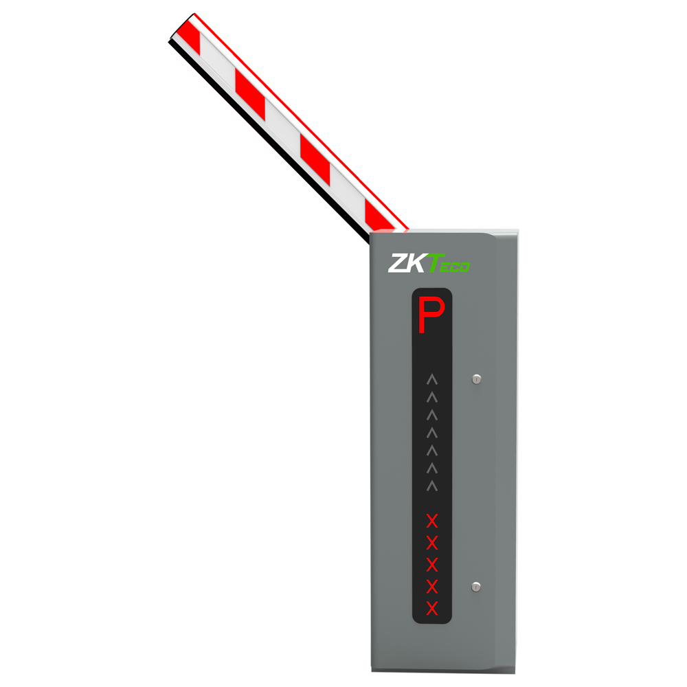 ZKTECO ZK-PROBG3060R-BOOM - Barrera de parking - Brazo recto telescópico (hasta 6 m) - Apertura a derechas | 5.000.000 ciclos - Indicadores LED | Modo de emergencia - Posibilidad de batería de respaldo - Apta para exterior