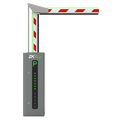 ZKTECO ZK-PROBG3130L-BOOM - Barrera de parking - Brazo articulado en 90º (3 m) - Apertura a izquierdas | 5.000.000 ciclos - Indicadores LED | Modo de emergencia - Posibilidad de batería de respaldo - Apta para exterior