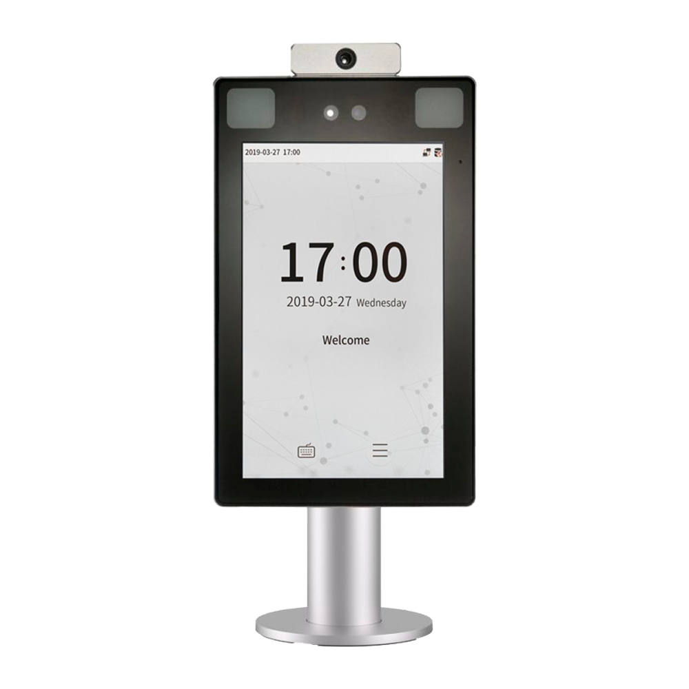 ZKTECO ZK-PROFACEX-TD-T - Control de acceso y presencia para tornos - Facial, palma, PIN y temperatura - 30.000 caras | 1.000.000 registros - 8" IPS táctil | TCP/IP, RS485 y Wiegand - Soft. Presencia: ZKBioTime 8 y GoTime Cloud - Soft. Accesos: ZKBio