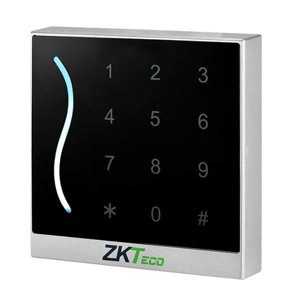 ZKTECO ZK-PROID30-B-WG-2 - Lector de acceso - Acceso por tarjeta MF y PIN - Indicador LED y acústico - Wiegand 26/34 - Compatible con controladoras ZKTeco - Apto para exterior IP65