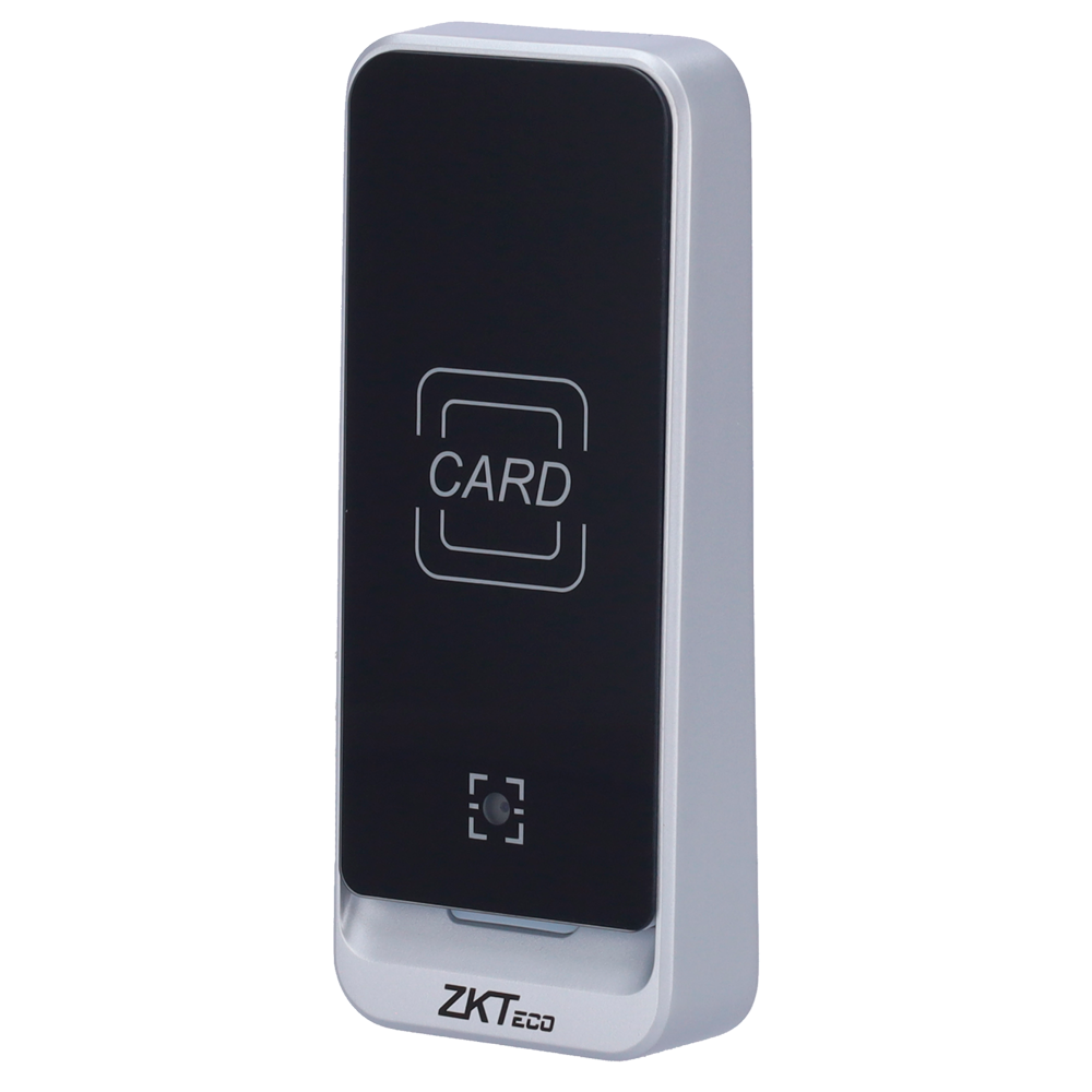 ZKTECO ZK-QR600-V-EM - Lector de acceso - Acceso por código QR y tarjeta EM - Indicador LED y acústico - Wiegand 26/34 | RS485 - Compatible con controladoras ZKTeco - Apto para exterior IP65 - imagen 1