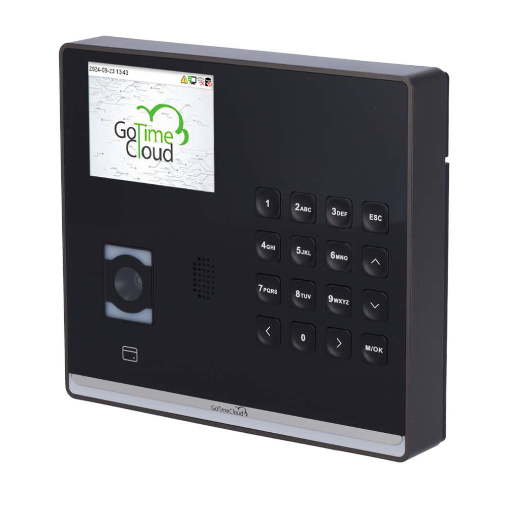 ZKTECO ZK-TA-GTC2-QR-12-W - Control de presencia y acceso simple - QR, tarjeta EM/MF y PIN - 3.000 huellas | 150.000 registros - 2.8" TFT | TCP/IP, WiFi, USB y relé - Software Presencia: GoTime Cloud - imagen 1