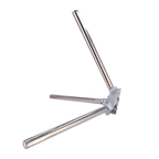 ZKTECO ZK-TSA64N-PRO - Repuesto para tornos - Específico para tornos trípode - Conjunto de brazos y dial - Compatible con ZK-TSx000-PRO - Ancho de paso 550 mm - Fabricado en acero inoxidable SUS304 - imagen 1