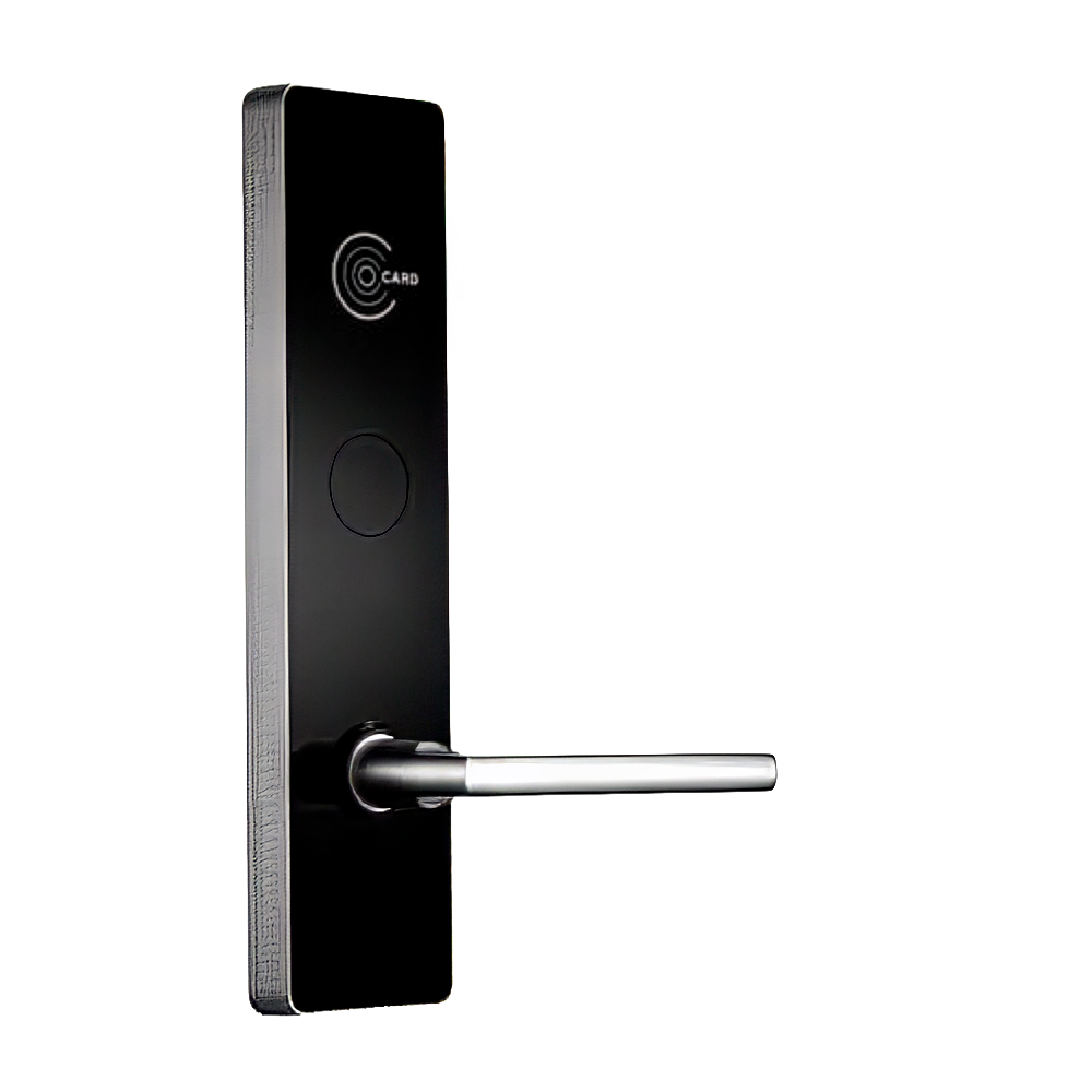 ZKTECO ZK-ZL500R - Cerradura de hotel online - Apertura por tarjeta MF - Backset 62.5 mm | Apertura derecha - Autónoma 4 x pilas AA - Bombín de emergencia - Gestión con software ZKBio CVSecurity - imagen 1