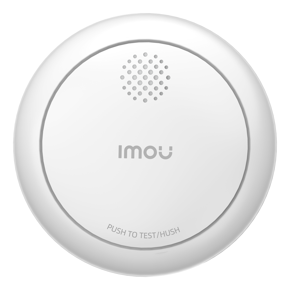 IMOU ZSM1-EU-IMOU - Detector de humo IMOU - Sirena 85 dB incorporada - Protocolo Zigbee / Requiere Hub (incluido) - Multi-area Linked Alarm - Duración de batería 5 años - Certificado EN 14604 - imagen 1