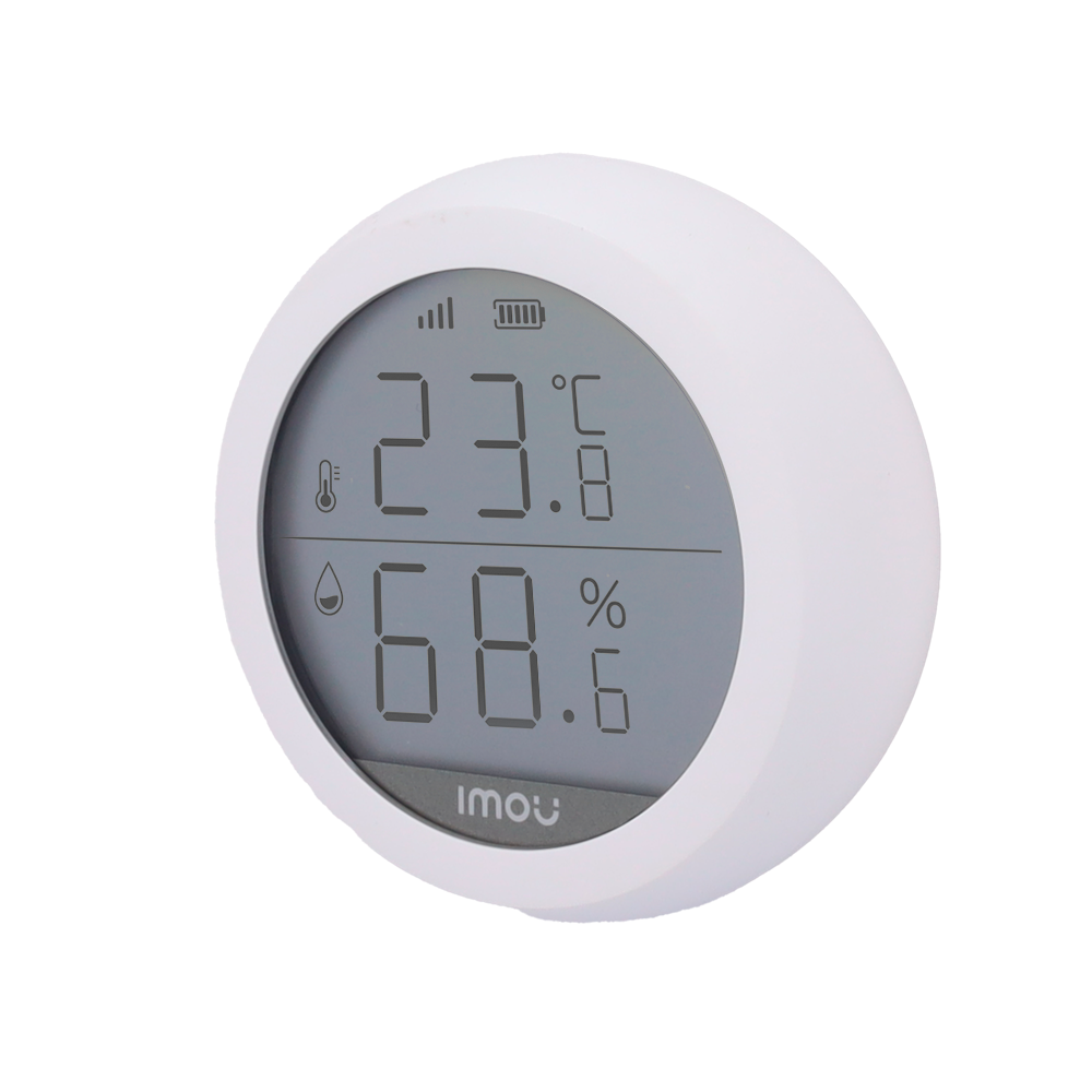 IMOU ZTM1-EU-IMOU - Imou Sensor de humedad y temperatura - Pantalla LCD integrada - Zigbee 3.0 - Gran precisión - Requiere HUB - Apta para interior - imagen 1