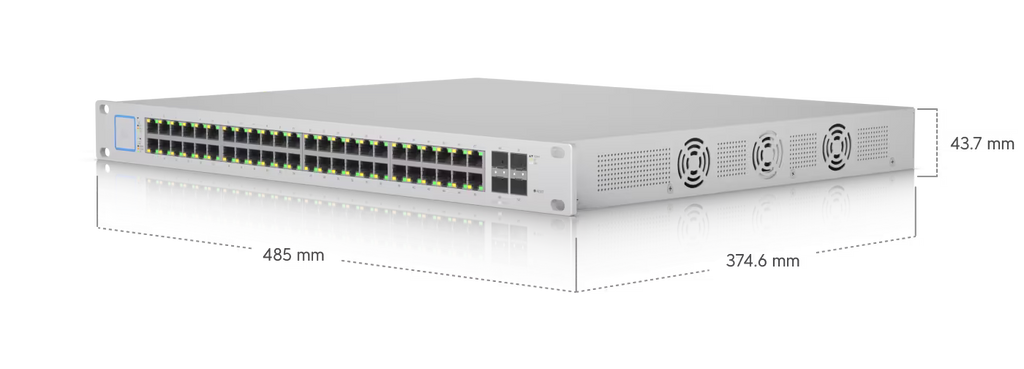 Imagen 5 de Switch Ubiquiti US-48-500W 48 Puertos POE