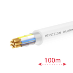 HIKVISION DS-1AC2B6APL1 White 100m - 6 conductores de señal + 2 de alimentación - Conductor Cobre desnudo (99,95%) - Pantalla Aluminio poliéster+drenaje cobre - Rollo de 100 metros - Certificado CPR Eca - Bajas pérdidas - imagen 2