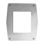ZKTECO ZK-TSA10-1 - Placa de acero personalizada para tornos - Embellecedor para lectores biométricos - Apta para lectores ZK-FR1500 - Fabricada en acero inoxidable - Diseño ligero y elegante - Fácil instalación - imagen 2