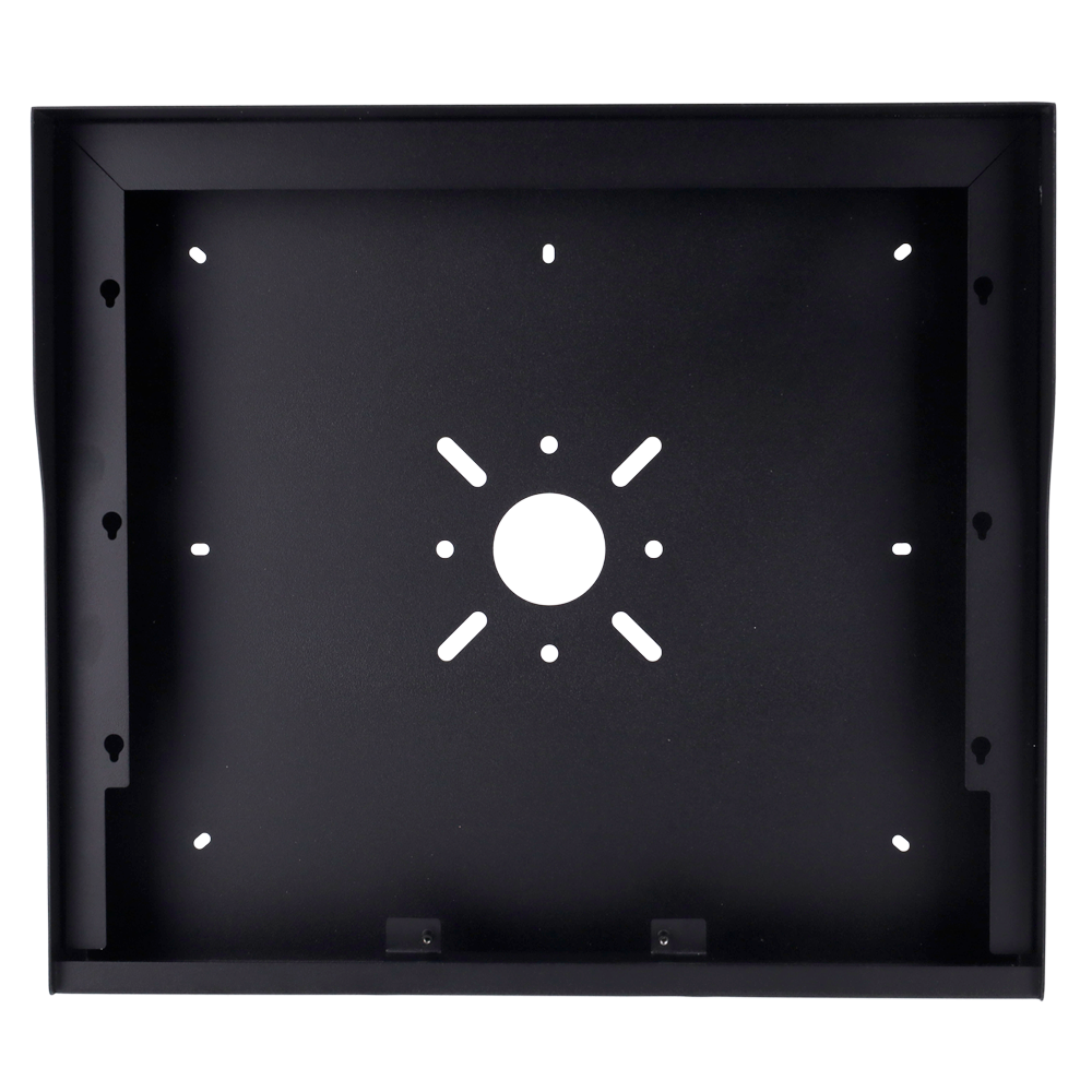 AKUVOX AK-X916-RAINCOVER-S - Soporte para videoportero con visera - Específico para Akuvox AK-X916S-L - Medidas: 347 (Al) x 390 (An) x 89 (Fo) mm - Fabricado en acero galvanizado - Montaje en superficie - Fácil instalación - imagen 2