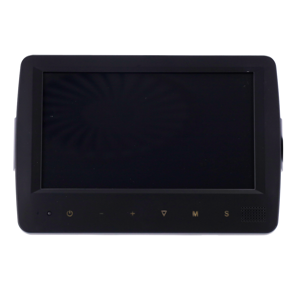 MARCA BLANCA STK-HD140 - Monitor táctil resistente al agua IP 66 - Soporta 4 cámaras con conector M12 - 5 entradas de alarma cableada - Líneas de parking digitales regulable - Altavoz integrado - Rango de voltaje 10 ~32V - imagen 2
