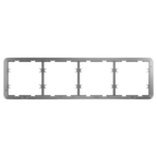 AJAX AJ-FRAME-4 - Marco para cuatro dispositivos - Compatible con 2 x AJ-SIDEBUTTON - Compatible con 2 x AJ-CENTERBUTTON - Ajax - LightSwitch Frame (4 seats) - imagen 2