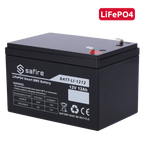 SAFIRE BATT-LI-1212 - Batería recargable - Litio LiFePO4 - Tensión 12V - Capacidad 12Ah - 3000 ciclos - 151 (An) x 99 (Al) x 99 (Fo) mm / 1.7Kg - imagen 2