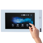 AKUVOX AK-S562W-WHITE - Monitor Linux para videoportero - Pantalla IPS de 7" - Audio bidireccional Crystal Clear | Easy UI - TCP/IP, PoE, WiFi, SIP estándar - Mantenimiento a través de Cloud - Conexión de monitor y placas a través de Cloud - imagen 2