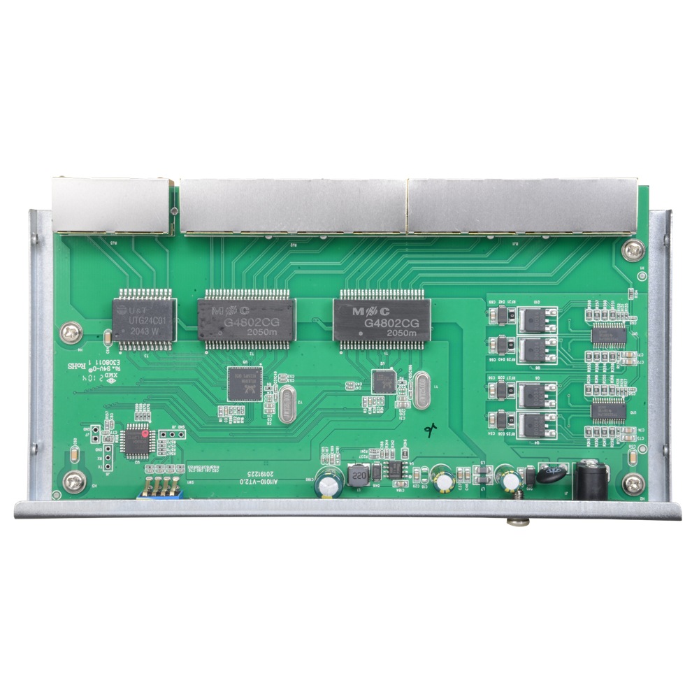 SAFIRE SF-SW1008POE-96 - Switch PoE - 8 puertos PoE + 2 Uplink RJ45 - Velocidad 10/100 Mbps - Funciones: Ai VLan/QOS/CCTV Extend/PoE - Norma IEEE802.3af (PoE) / at (PoE+) - Hasta 96W en total para todos los puertos - imagen 2