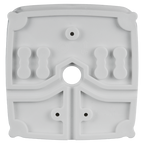 CAMBOX CBOX-B52PRO - Caja de conexiones - Para cámaras domo - Apto para uso exterior - Instalación en techo o pared - Fabricada en plástico - Color blanco | 145 (Al) x 145 (An) x 50 (Fo) mm - imagen 2
