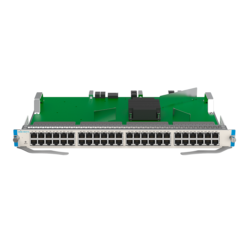 RUIJIE ENTERPRISE RG-CM88-48GT-H - Ruijie Tarjeta de línea cobre de alta densidad - 48 puertos RJ45 Gigabit de velocidad comercial - Análisis y diagnóstico integrado mediante Cable Test - Soporte completo de ACLs por hardware y QoS - Soporte Hot-Swap comp - imagen 2