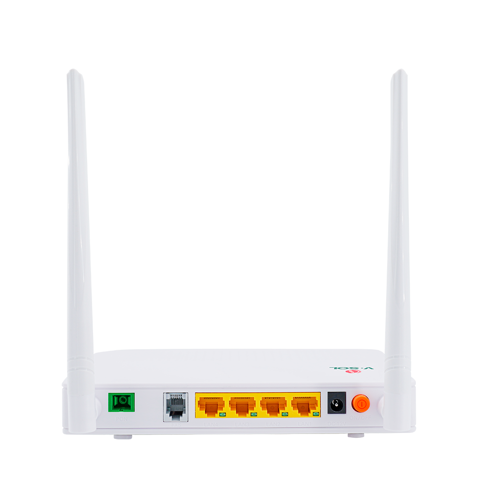 VSOL-HG325N - V-SOL Router ONT Wi-Fi 4 - 1X PON 4x LAN RJ45 10/100/1000Mbps 1x RJ11 - 802.11 b/g/n - Ideal para FTTH doméstico y empresarial - imagen 2