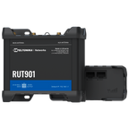 TELTONIKA TK-RUT901 - Router Industrial 4G LTE Cat 4 (150/50 Mbps) - Resiliencia con Dual SIM y failover automático - Punto de acceso Wi-Fi con funcionalidad Hotspot - 4 puertos Ethernet (1 x WAN, 3 x LAN) - Seguridad industrial con firewall y múltiples - imagen 2