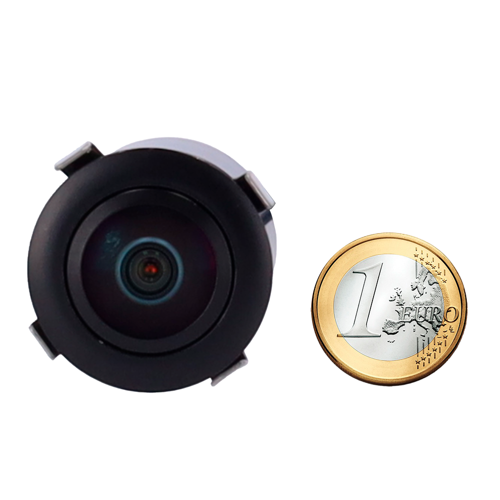 MARCA BLANCA VW-503-1080P - Cámara miniatura para encastrar en vehículo - Compatible con streamax - AHD 1080P apertura 140º - 12V DC con conector M12 - imagen 2