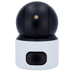 UNIARCH UV-UHO-S3S-M33D - Cámara IP WiFi Uniarch Panda serie S - 3 MP | 2 x 4 mm | microSD 512 GB - IR 10 m | Luz blanca 10 m - Cámara panorámica + Cámara PT - UMD | Detección de llanto y mascotas - Audio bidireccional: Micrófono y altavoz - imagen 2