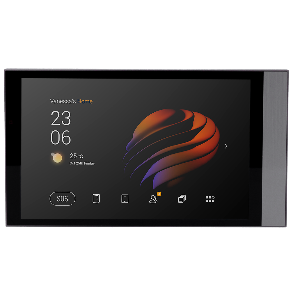 AKUVOX AK-PG71N-POE-EU - Monitor Android 10.0 para domótica - Pantalla TFT de 8" | Aplicaciones de terceros - Audio bidireccional | Monitor de videoportero - TCP/IP, PoE, WiFi, Bluetooth, ZigBee, SIP - Sensores ambientales - Conexión a través de Clou - imagen 2