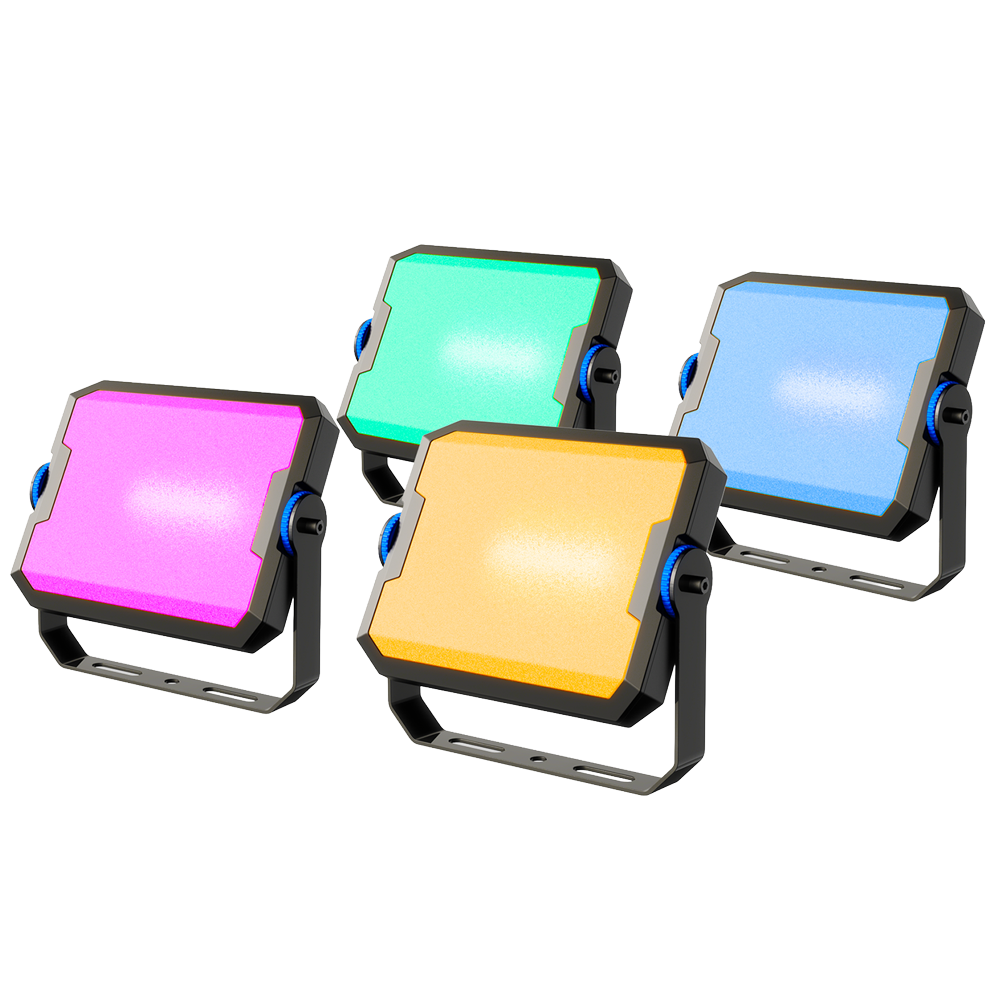 GOVEE GV-OUT-H8057-FLOOD-4PK - Govee pack 4 reflectores LED - Wi-Fi 2.4 GHz + Bluetooth - Color segmentado + Blanco cálido/frío - Intensidad 1000 lúmenes - Matter / Homekit / Alexa / Google Home - Para exterior / IP66 - imagen 2