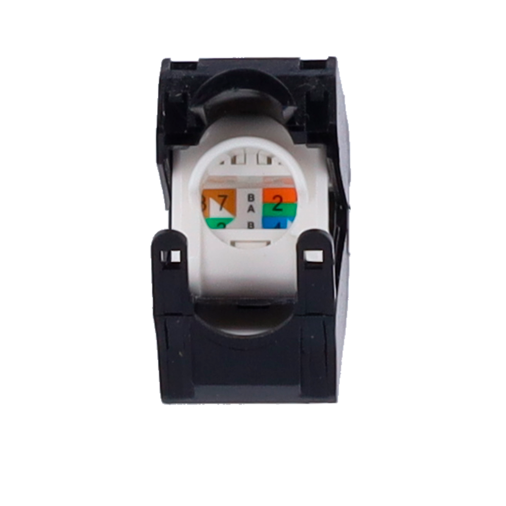 MARCA BLANCA KS6A-TL180-BK - Conector para cables UTP - Conector salida RJ45 - Compatible UTP categoría 6A - Fácil instalación sin necesidad de herramientas - Bajas pérdidas - imagen 2