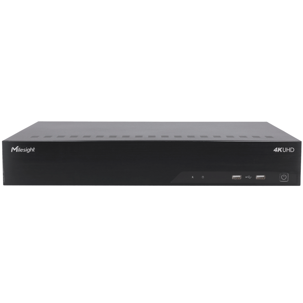 MILESIGHT MS-N7032-G - Grabador NVR para cámaras IP - 32 CH vídeo / Compresión H.265+ - Resolución máxima 8 Mpx - Ancho de banda 256 Mbps - Salida HDMI 4K y VGA - Admite 4 discos duros | Compatible con LPR - imagen 2
