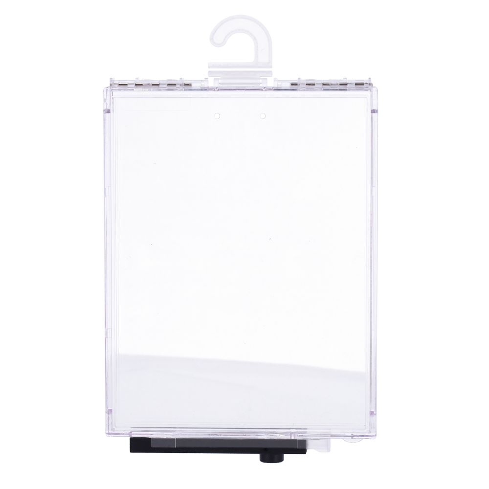 SAFIRE SF-EASSAFER102-AM - Protección electrónica antihurto EAS - AM 58 kHz | Desbloqueo magnético - Caja transparente de policarbonato - Medidas int.: 193 (An) x 147 (Al) x 17 (Fo) mm - Medidas ext.: 219 (An) x 152 (Al) x 20 (Fo) mm - Compatible con ante - imagen 2