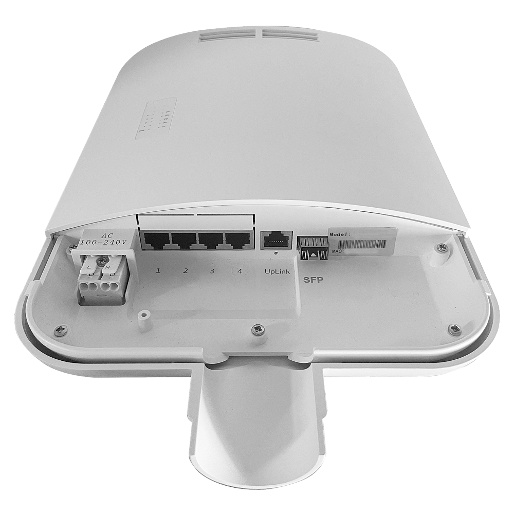 MARCA BLANCA SW0504POE-G-60-OUT - Switch PoE de exterior IP65 - 4 RJ45 PoE + 1 Uplink RJ45 + 1 Uplink SFP - 4 x 100/1000 Mbps 1 x Gigabit 1 x SFP - 30 W por puerto / Máximo 60W - Norma IEEE802.3af/at - PoE/PoE+ - Montaje en Pared y/o Báculo - imagen 2